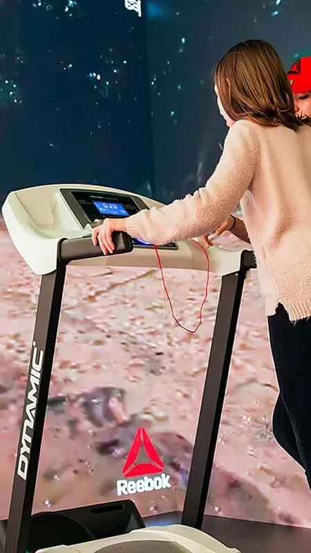 Virtual Running Booth