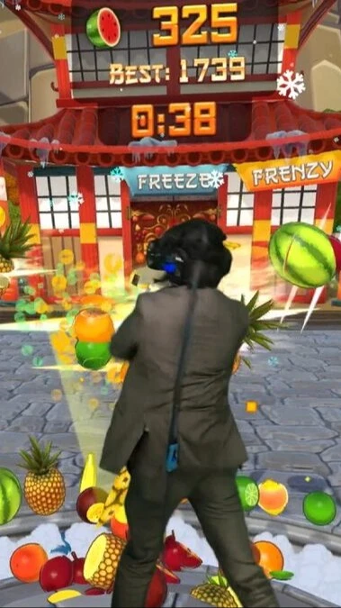 VR Fruit Ninja