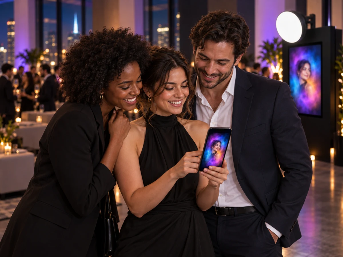Aura Photo Booth Kirala | Aura Fotoğraf Deneyimi - Etkinlik Fotoğrafı 5