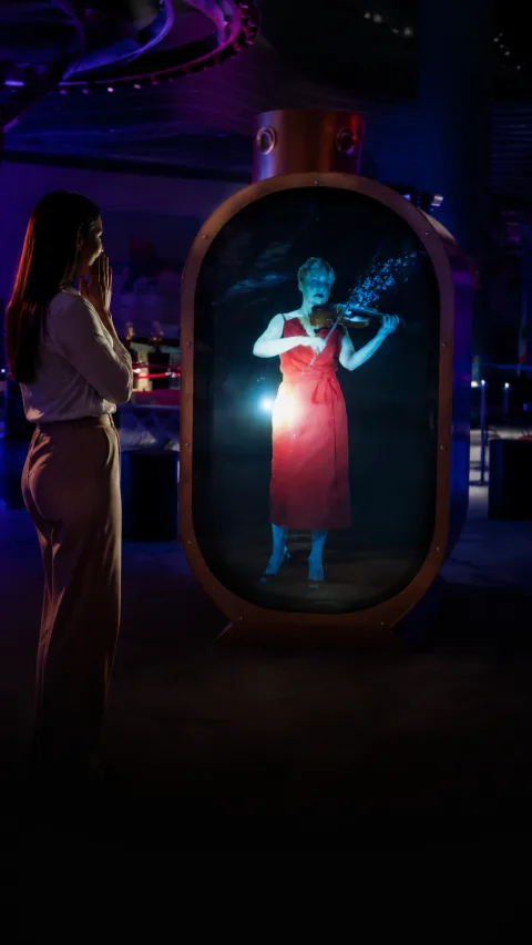 Hologram Cabin - Event Experience Rental