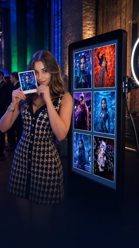 AI Photo Booth - Event Experience Rental