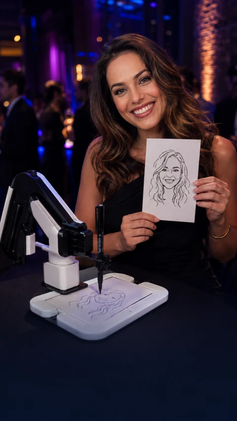 Drawing Robot - Event Experience Rental
