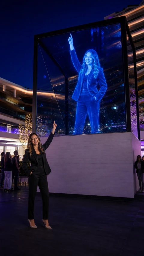 Hologram Monument - Event Experience Rental