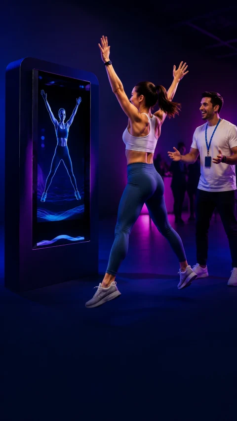 İnteraktif Fitness - Etkinlik Deneyimi Kiralama