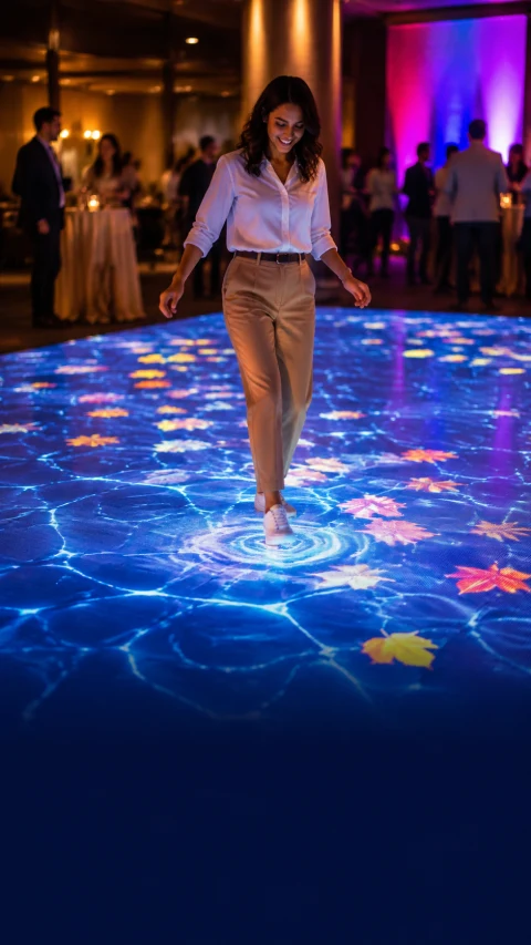 İnteraktif Zemin - Etkinlik Deneyimi Kiralama
