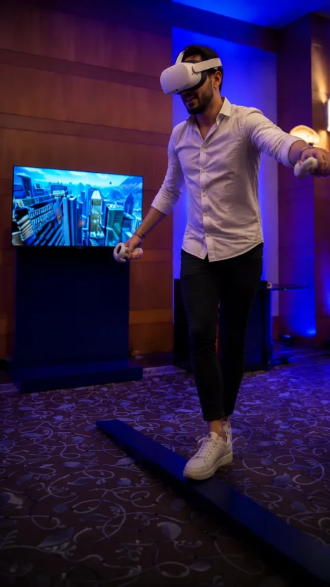 VR Balance Game - Event Experience Rental