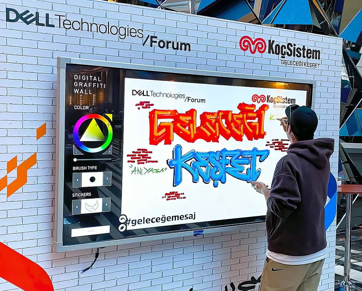 Digital Graffiti Wall