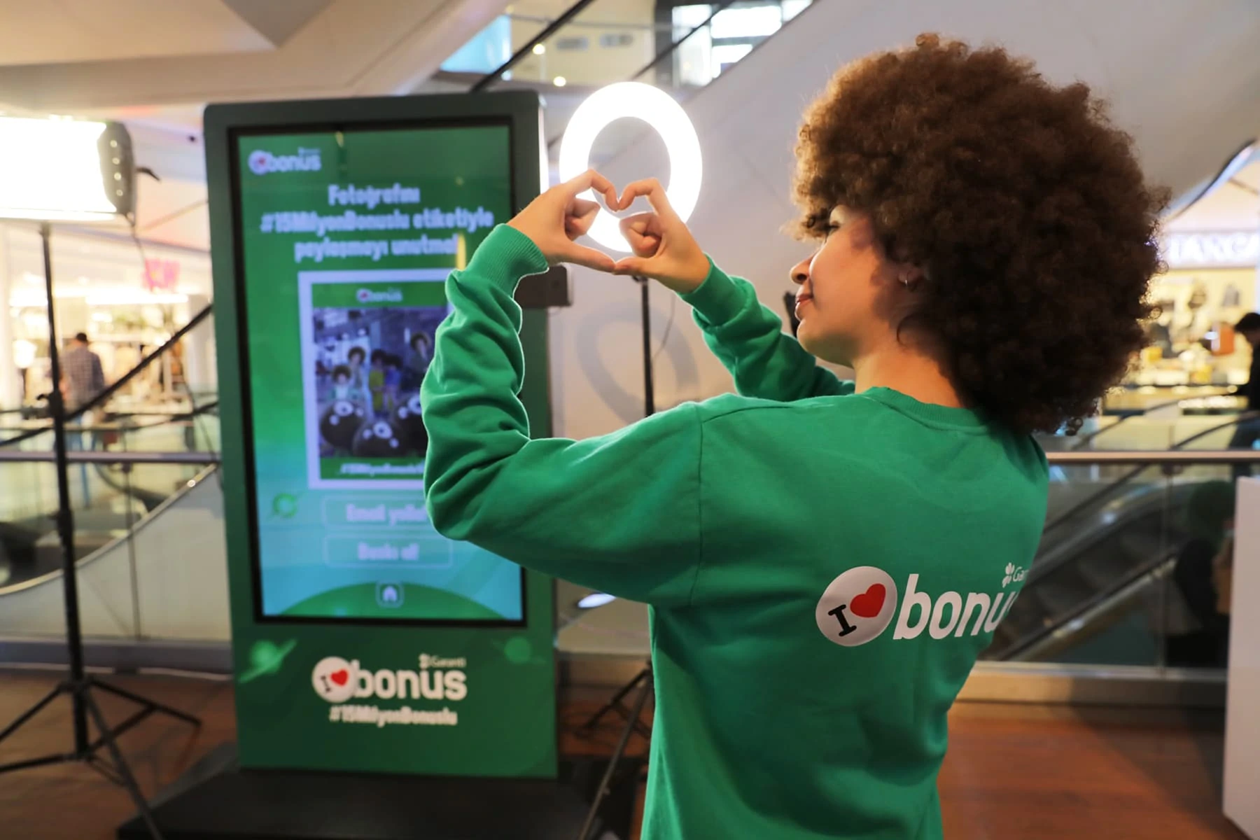 Garanti Bankası Artırılmış Selfie