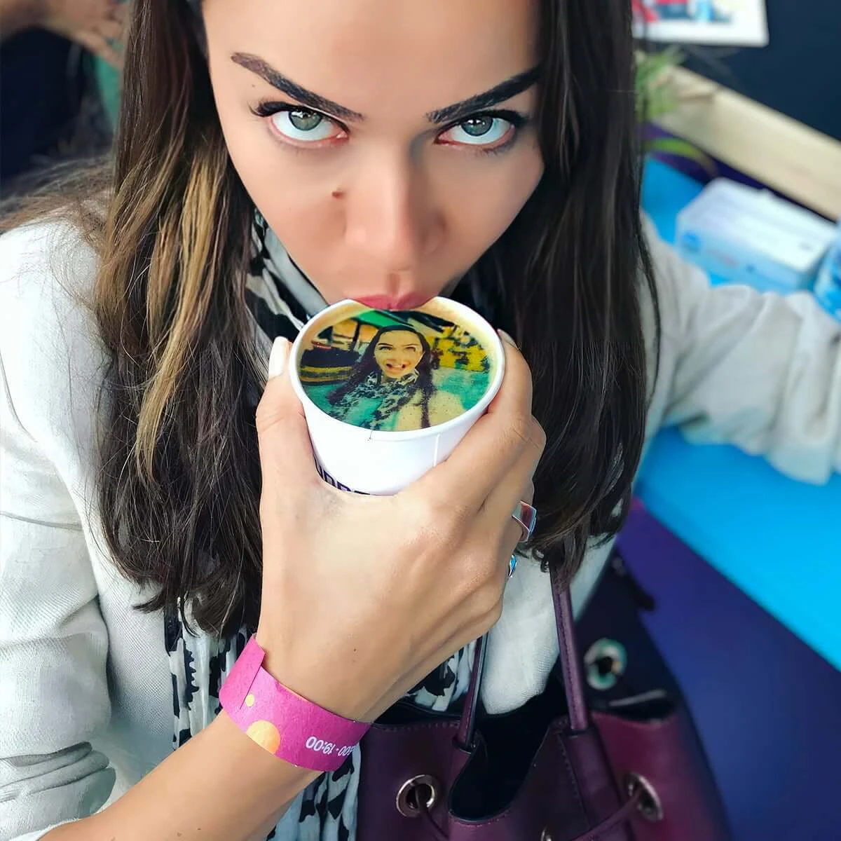 Photo Printing on Coffee