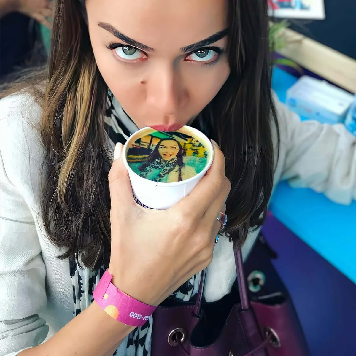 Photo Printing on Coffee