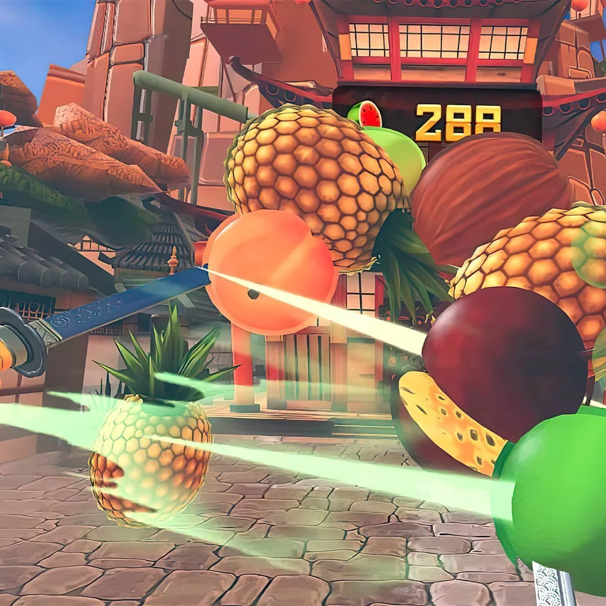 VR Fruit Ninja