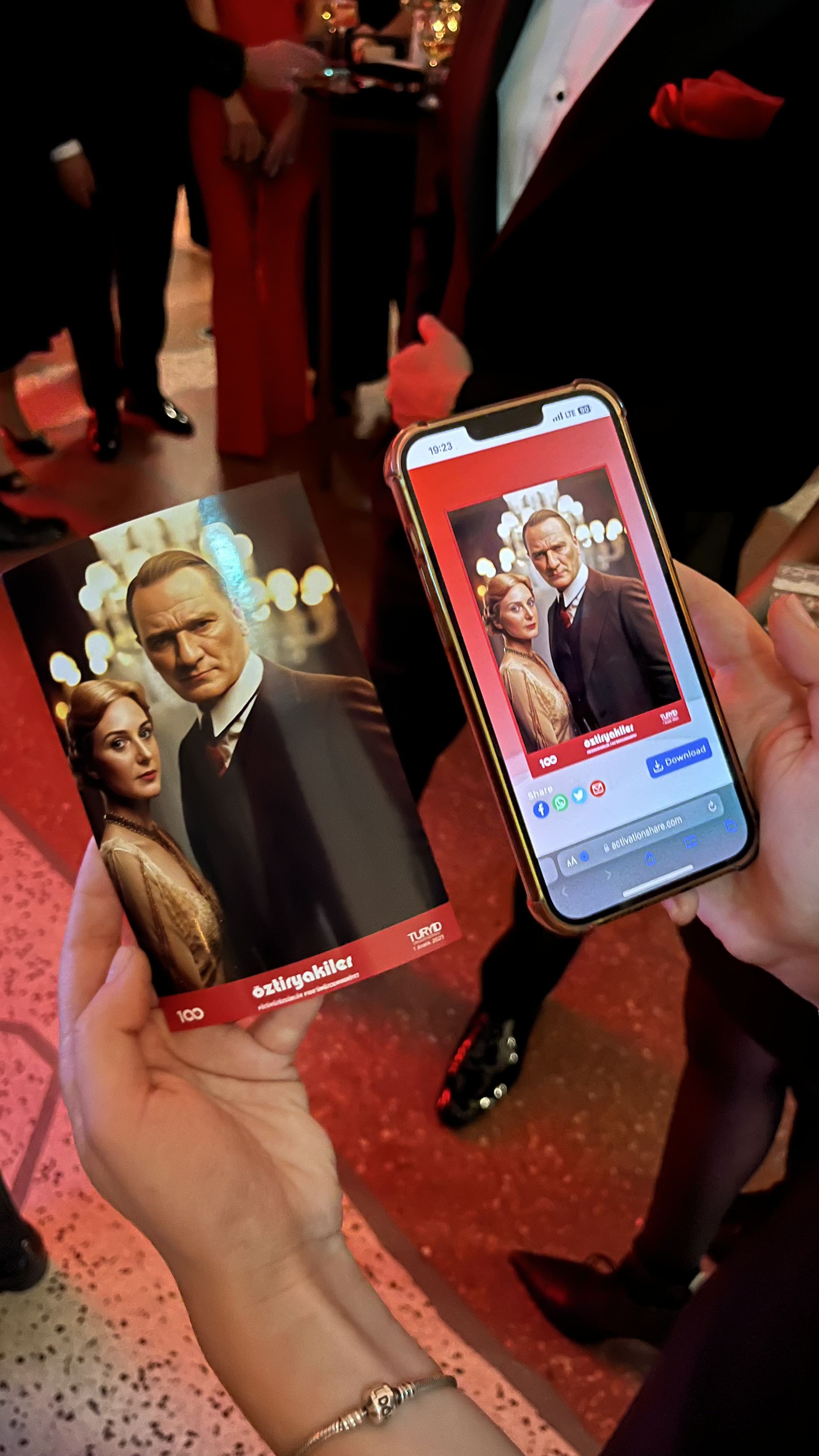 Face Swap Photo Booth Kirala - Etkinlik Fotoğrafı 4