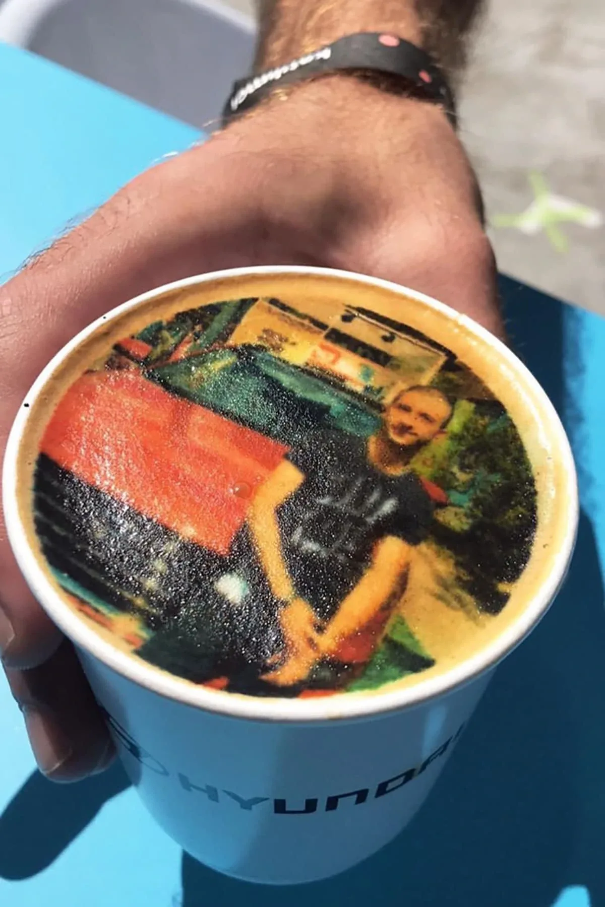 Photo Printing on Coffee - 5