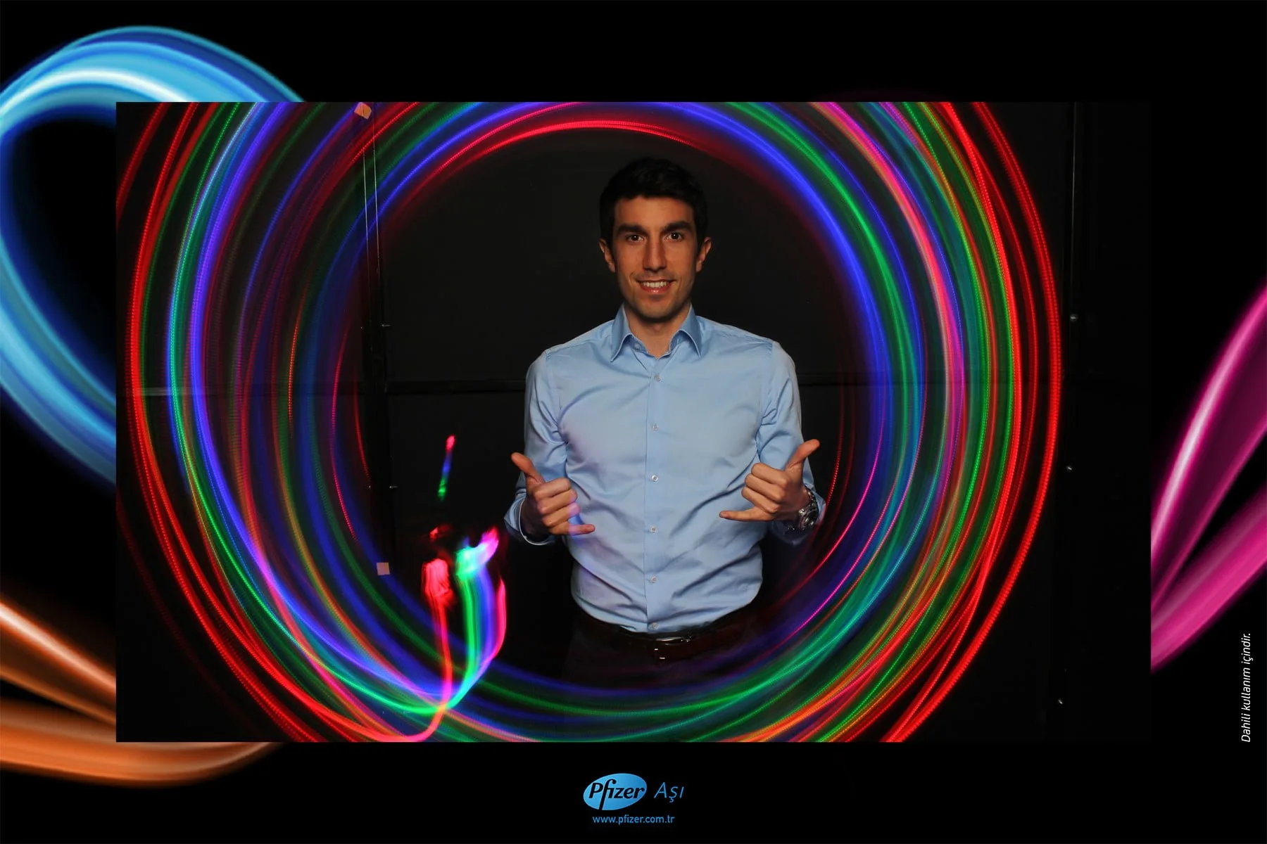 Light Painting Booth — Özel Tasarım 3