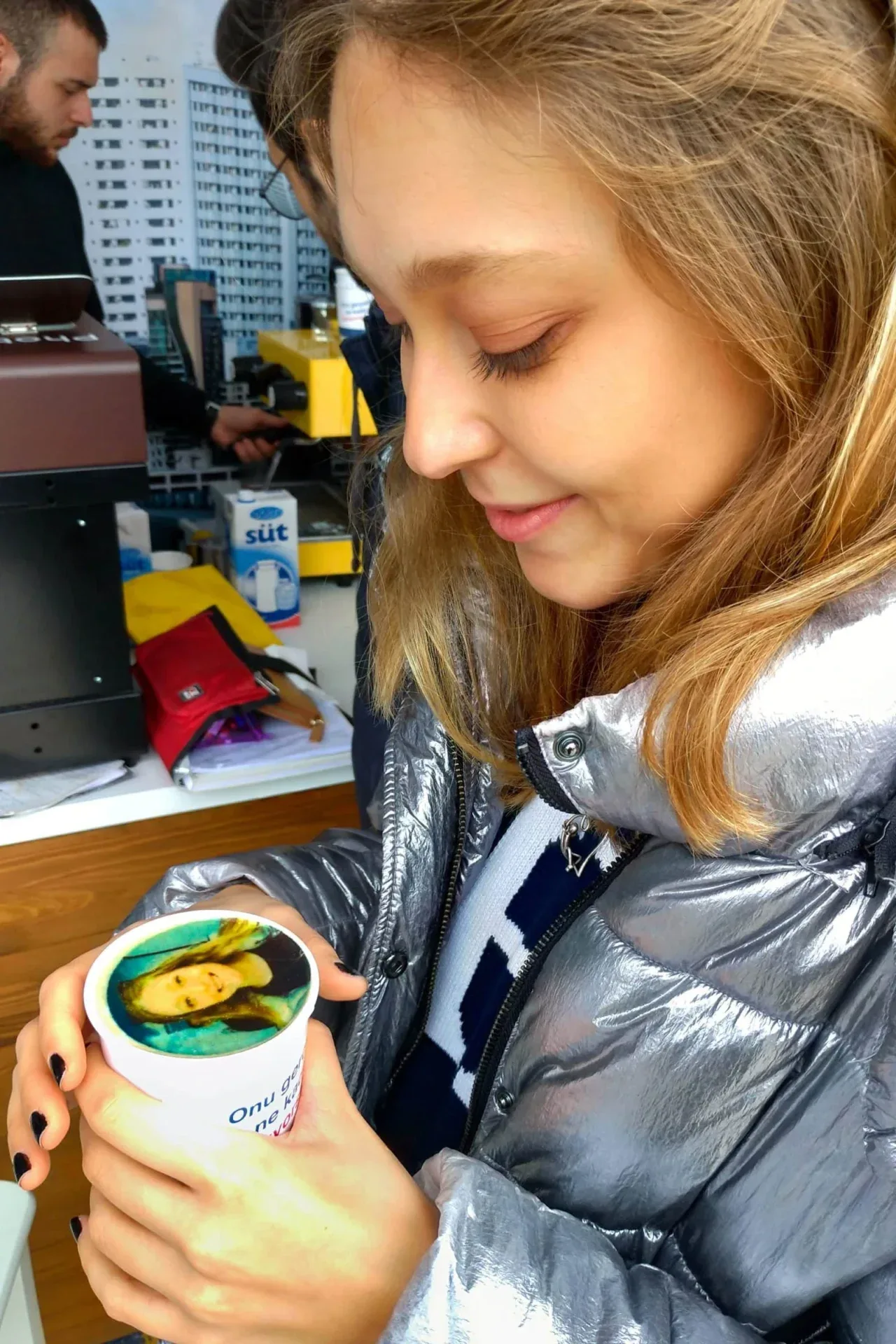 Photo Printing on Coffee — Özel Tasarım 2