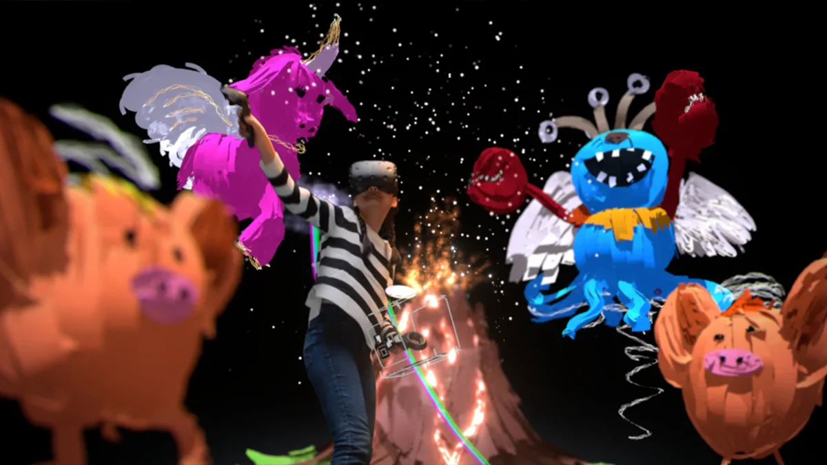 Tilt Brush (VR Graffiti) — Özel Tasarım 1