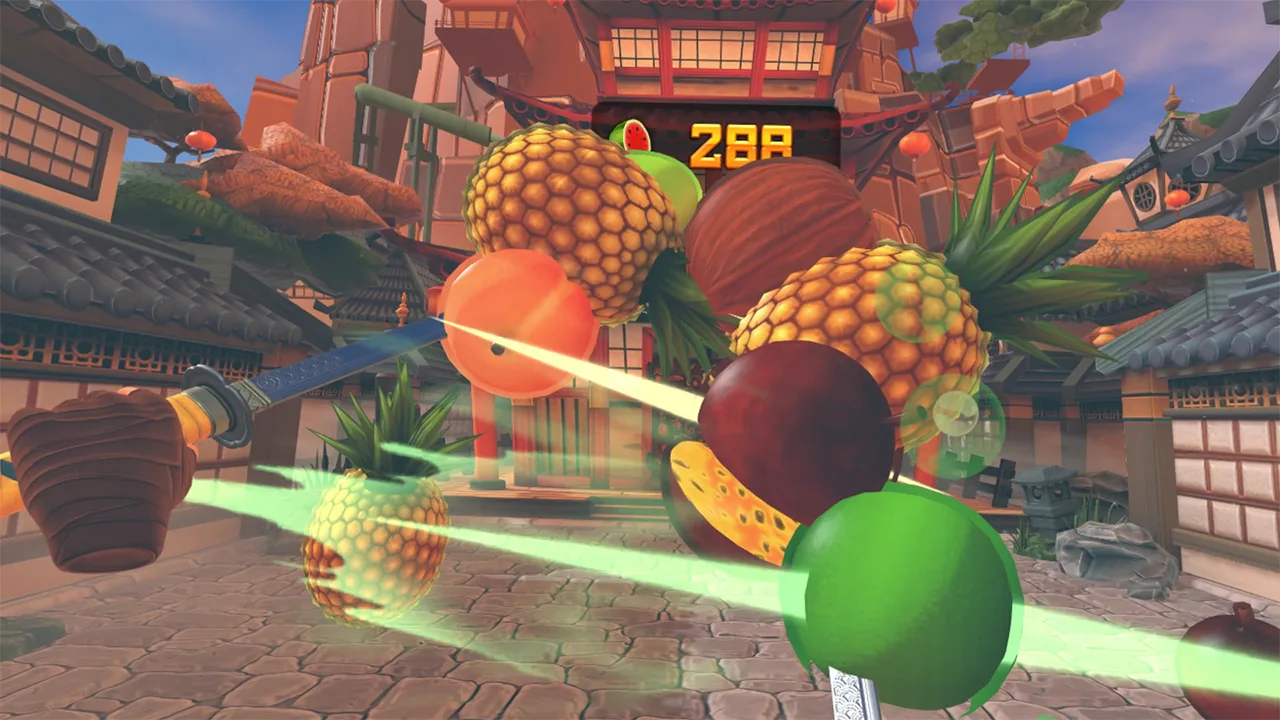 VR Fruit Ninja — Özel Tasarım 1