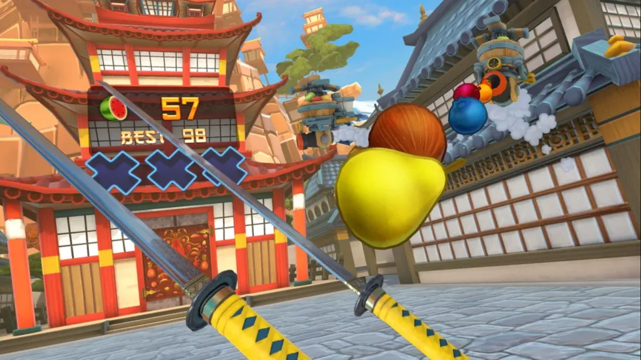VR Fruit Ninja — Özel Tasarım 3