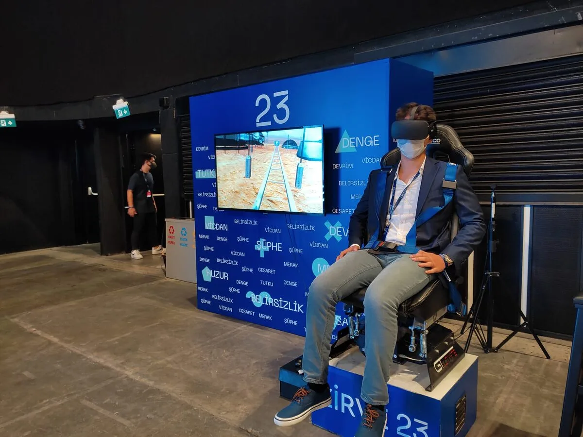 VR Simulation Chair — Özel Tasarım 3