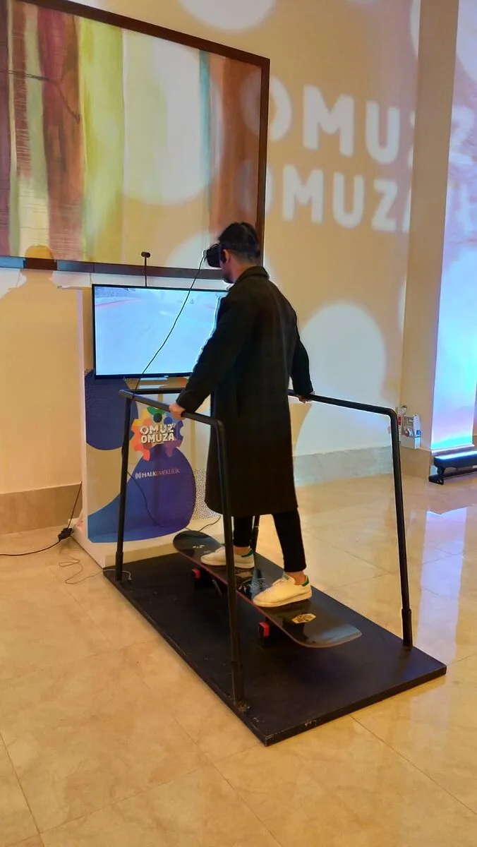 VR Snowboard — Özel Tasarım 3