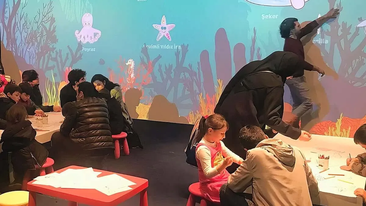 İST Marina AVM İnteraktif Akvaryum - İST MARİNA