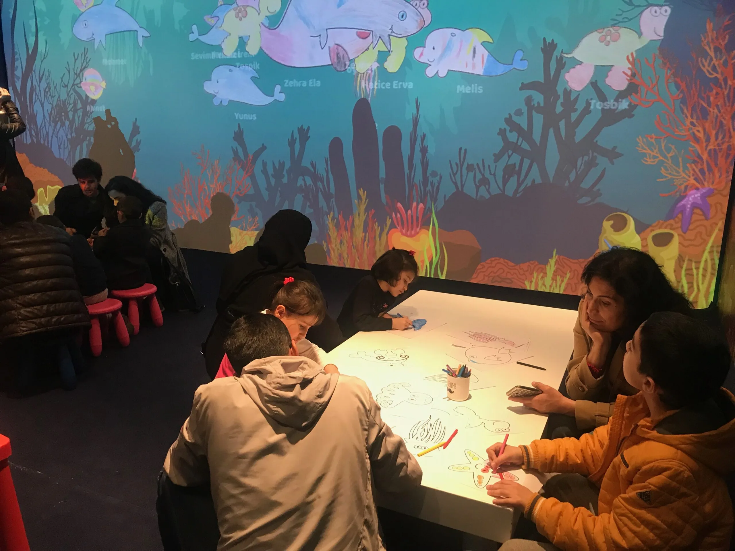 İST Marina AVM İnteraktif Akvaryum - 9