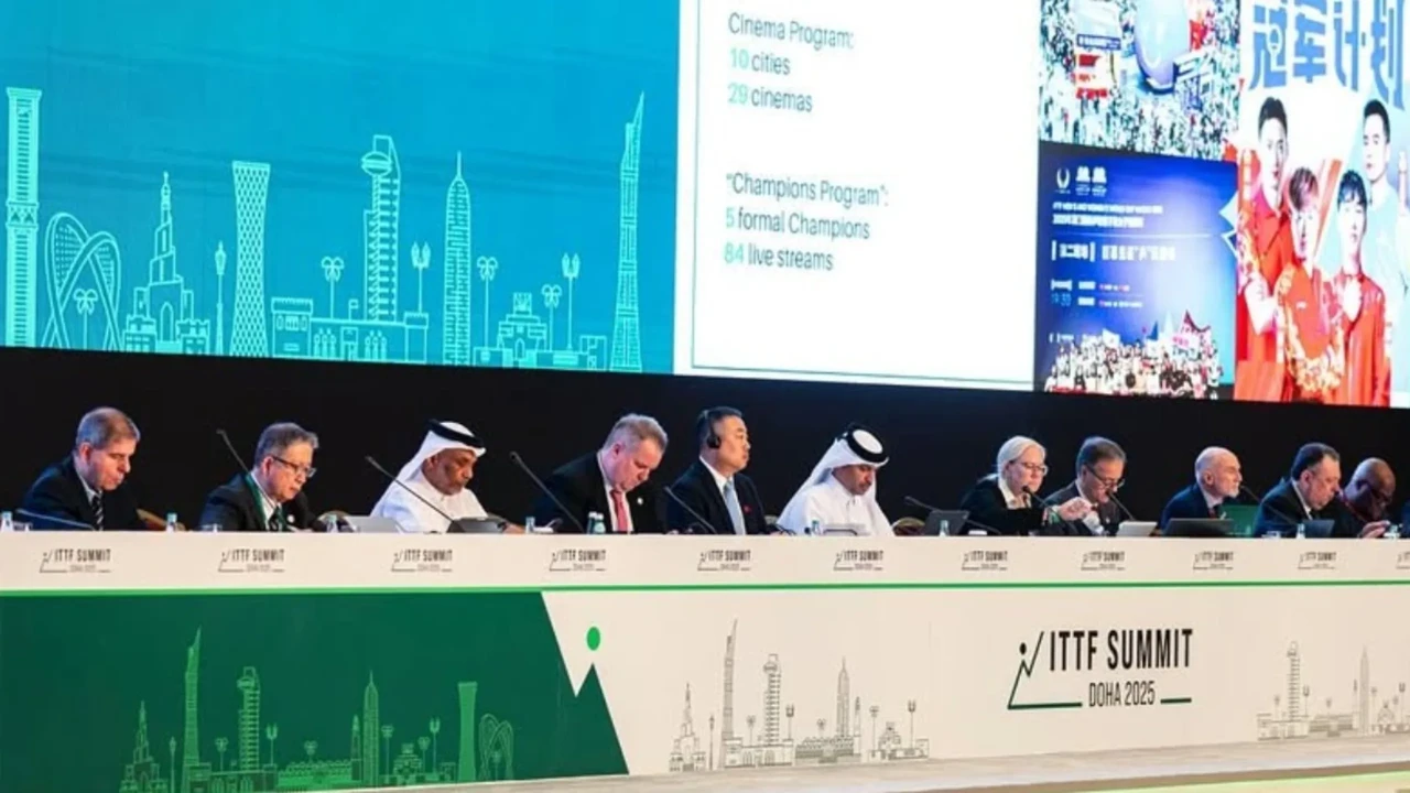 ITTF Doha Annual General Meeting - International Table Tennis Federation (ITTF)