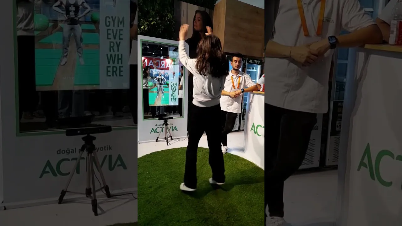 Interactive Fitness, Sanal Fitness Yarışması Kirala - Tanıtım Videosu